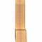 Ekena Millwork Portland Timber Gable Bracket, Western Red Cedar, 48"W x 22"H x 5 1/2"D x 5 1/2"F, 11/12 Pitch GBW048X22X0606POR00SWR - alternate 3